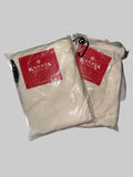 Option 1 (For the pair/bundle): Kanata Blanket Co. Sport Collection Travel Blanket Pillow Set - Lot of 2 Cream
